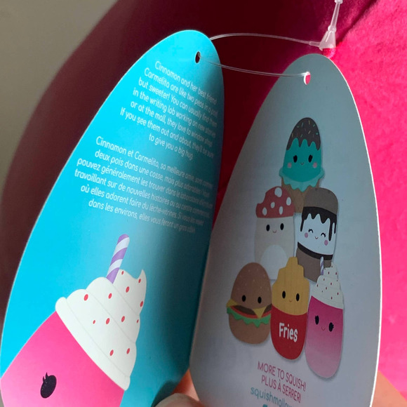 Squishmallow Kendla Pumpkin Spice Latte 14" Cinnamon Milkshake 12" Plush Drinks - Picture 11 of 15